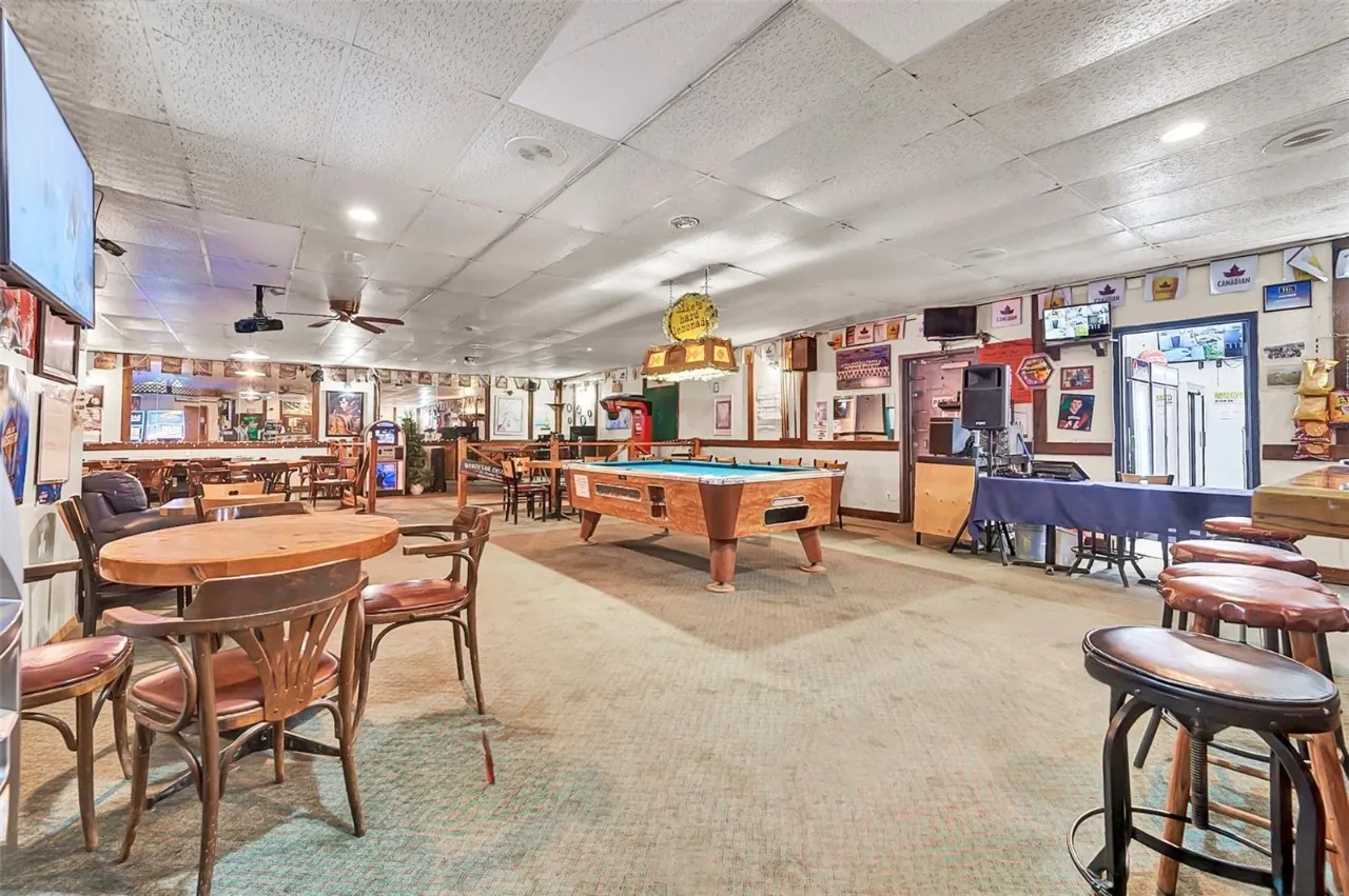 Seating in the Clavet Bar lounge