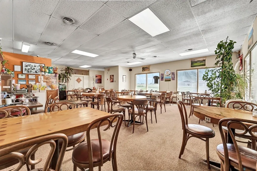 Dining room at Clavet Cafe